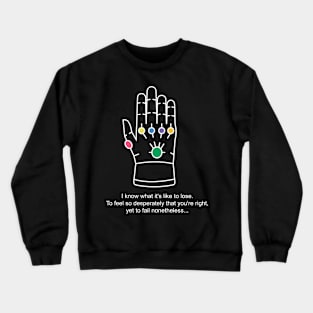 Infinity gauntlet Crewneck Sweatshirt